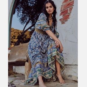 Free People Golden Hour Border Dress